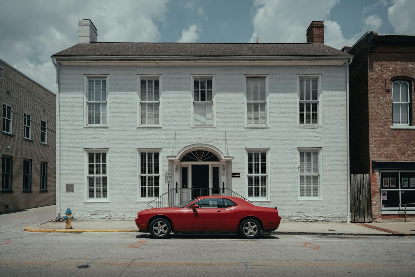 Historic street, Frankfort